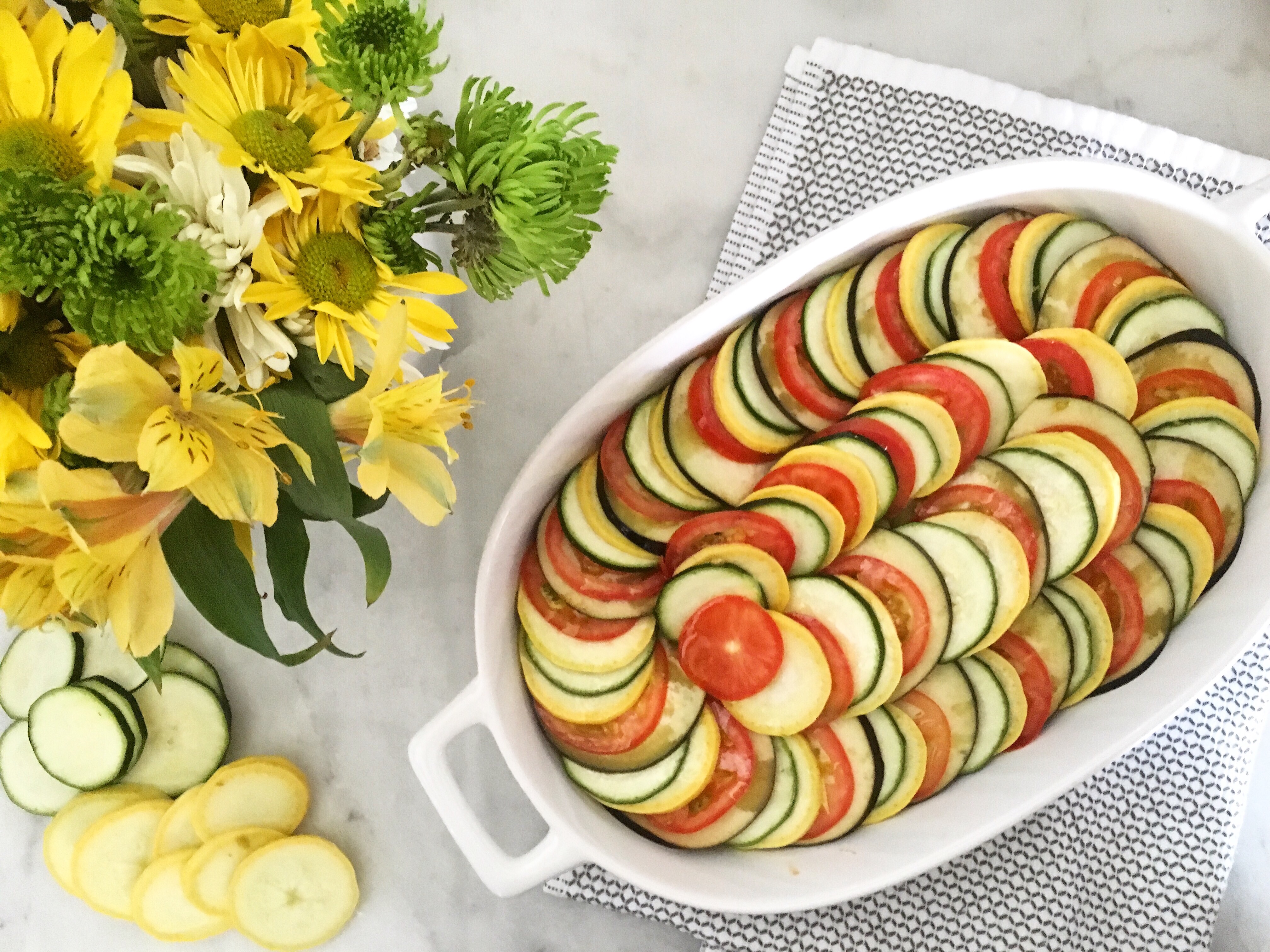 Confit Bayaldi - A Layered Ratatouille - à la Susu